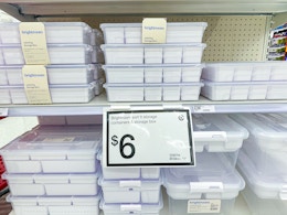 brightroom sort it storage sitting on a target shelf