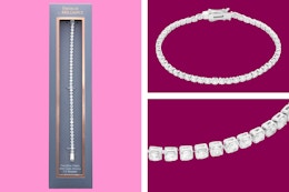 Women's Silver Cubic Zirconia Bracelet, Just $4.50 at Walmart card image