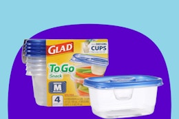 GladWare To Go Snack Food Containers, Only $3.24 on Amazon card image