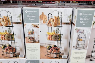 tiered basket stand