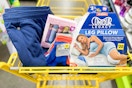 dollar general clearance items in a shopping cart