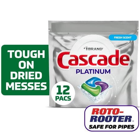 Cascade Platinum Dishwasher Pods