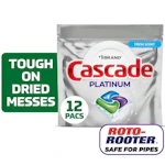 Cascade Platinum Dishwasher Pods