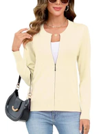 Women's Zip-Up Cardigan