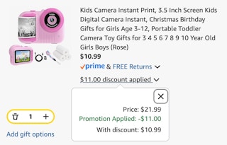 kids camera cart