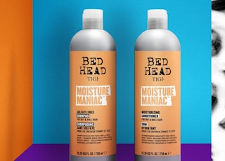 bottles of shampoo and conditioner