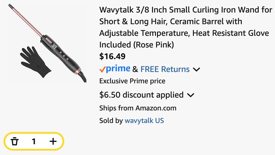 wavytalk curling iron