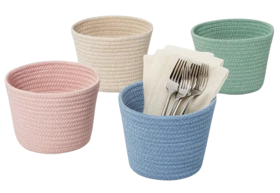 Brightroom Coiled Rope Baskets