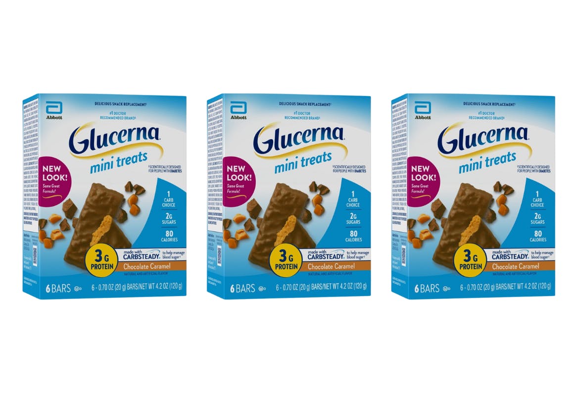 3 Glucerna Mini Treats