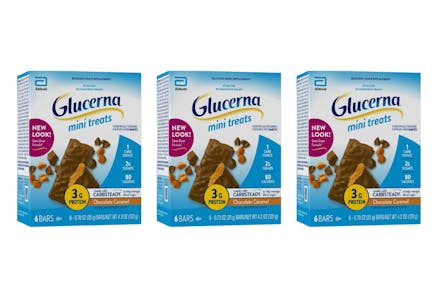 3 Glucerna Mini Treats