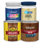 2 Paint or Stain Samples