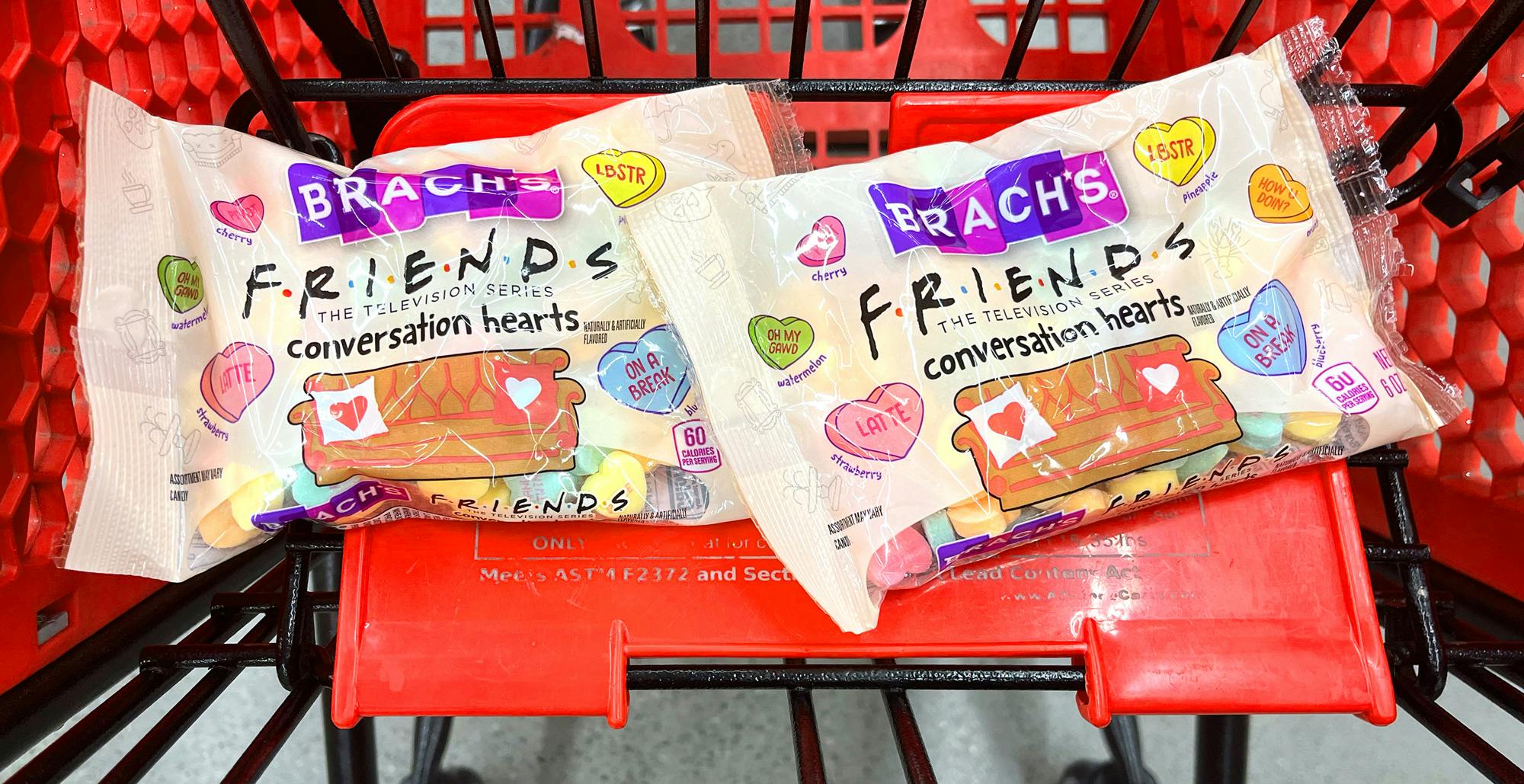 Brach's Candy, Conversation Hearts, Large - 10 oz, Conversation
