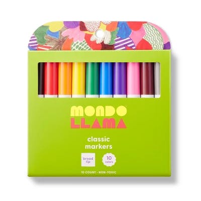 Mondo Llama Broad-Tip Markers