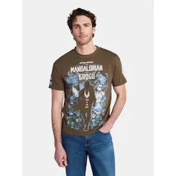 Star Wars Men's Mando Graphic Tee