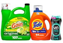3 P&G Laundry Products