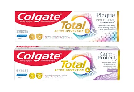 2 Colgate Total Toothpastes