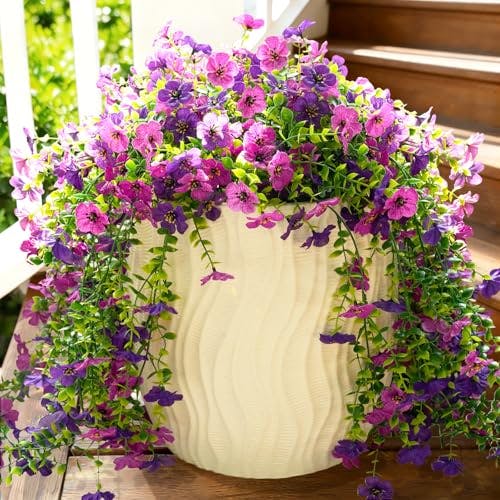 Artificial Hanging Flowers 3-Pack