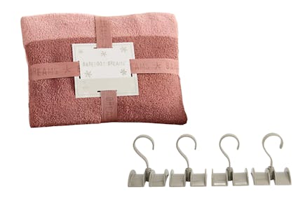 Barefoot Dreams Blanket and Hanger Set