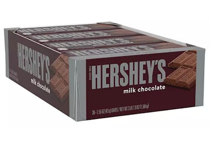 Hershey's Candy Bars 36-Pack