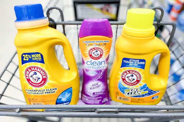 Get $0.50 Arm & Hammer Scent Boosters and $2.50 Detergent at Walgreens card image