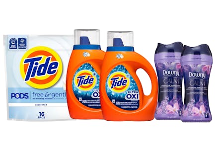 5 P&G Laundry Products