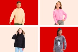 Act Fast: Kids’ Art Class Sweatshirts From Just $10 at Target card image