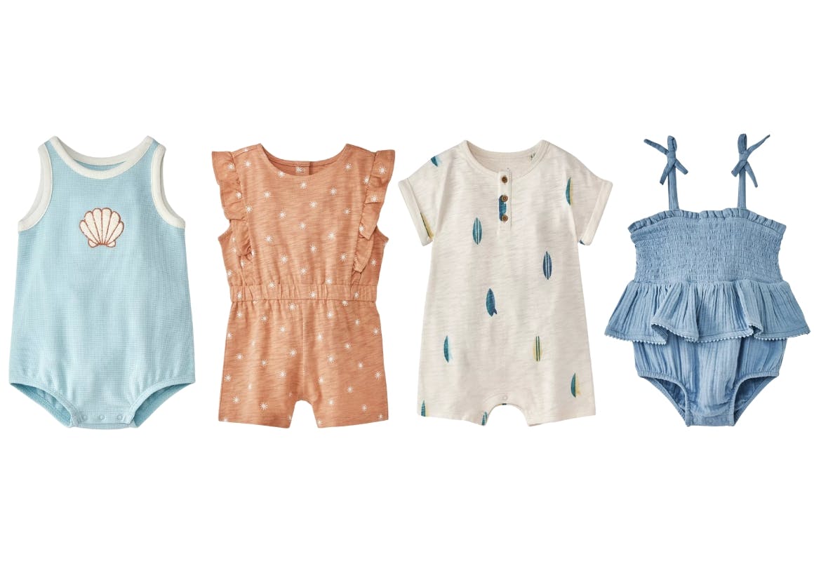 Cloud Island Baby Romper