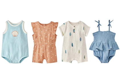 Cloud Island Baby Romper
