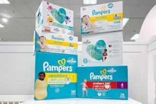 pampers diapers, wipes, and training pants at target