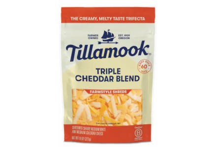 2 Tillamook Cheeses