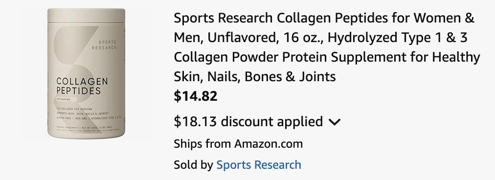 sports collagen
