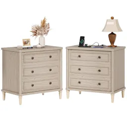 Farmhouse Nightstand Set