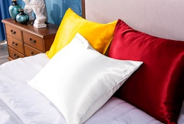 Save 40% on Satin Pillowcase 2-Packs With Amazon Promo Code — All Under $6 card image