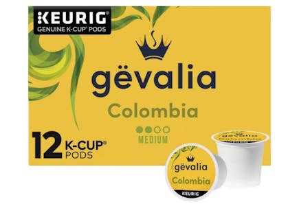 2 Gevalia Colombia K-Cup Pods