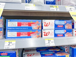 Walgreens Food Storage Bags — Buy 1 Get 2 Free ($0.93 Each) card image