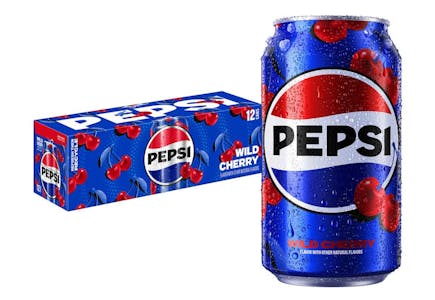 3 Pepsi Soda 12-Packs