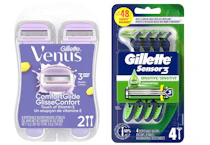 1 Gillette + 1 Venus