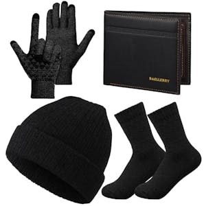 Winter Hat, Socks, & Gloves Set