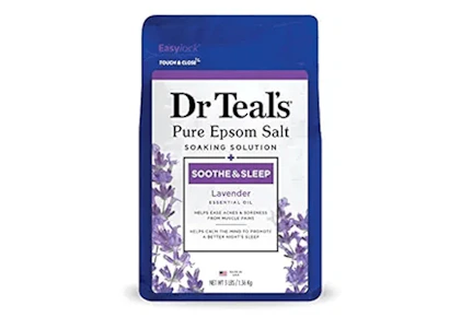 Dr Teal's Epsom Salt Soak