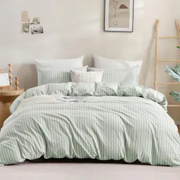 Striped Duvet Cover Set