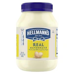 2 Hellmann's Real Mayonnaise Jars