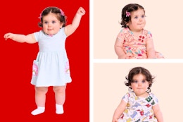 Character Baby Dress & Cover Set (3 stock photos)