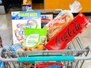 kroger matchup groceries in shopping cart