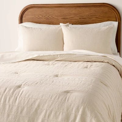 Hearth & Hand Stitch Stripe Duvet