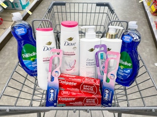 oral-b colgate dove palmolive walgreens haul