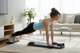 a 6-in-1-Portable Pilates Reformer Board at Woot