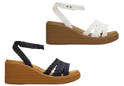 2 Crocs Women's Wedges