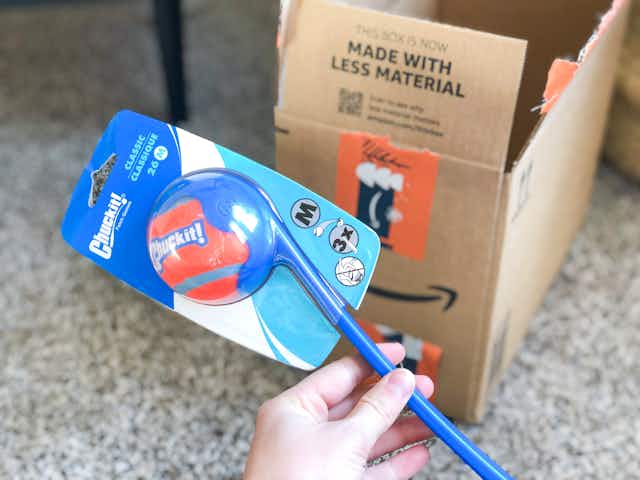 Chuckit Coupons: Save on Balls, Sticks, and Launchers on Amazon card image