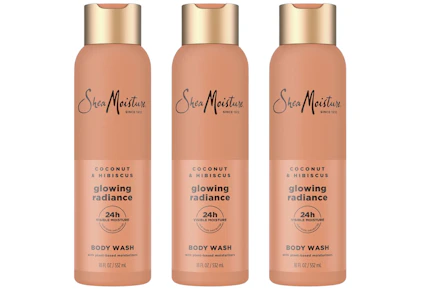 3 SheaMoisture Body Washes