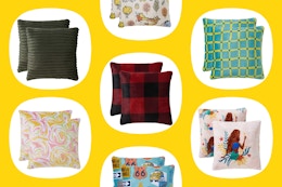 The Big One Throw Pillow Sets Are $9.59 at Kohl's (Just $4.80 per Pillow) card image